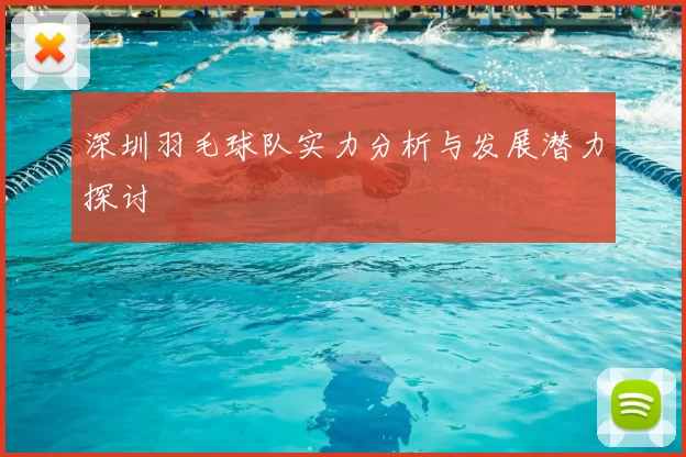 深圳羽毛球队实力分析与发展潜力探讨
