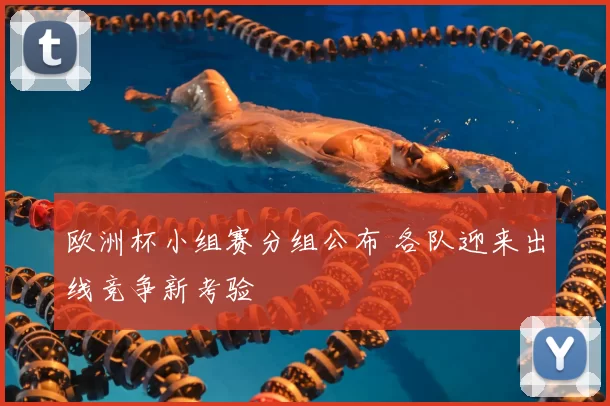 欧洲杯小组赛分组公布 各队迎来出线竞争新考验